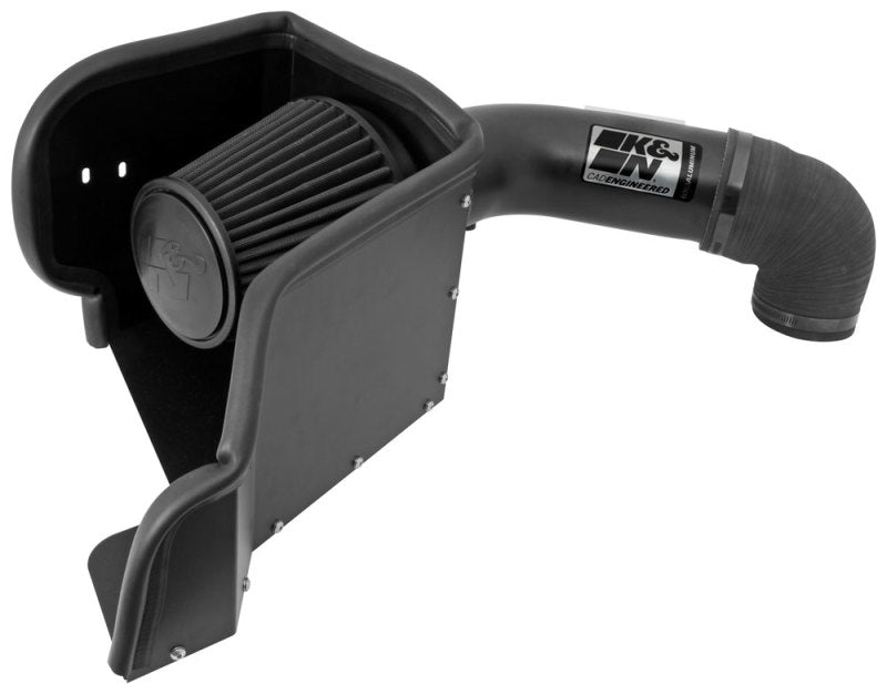 K&N Engineering 71-1561 Black Performance Cold Air Intake Kit for Ram 1500 and Ram 2500 with 5.7L V8