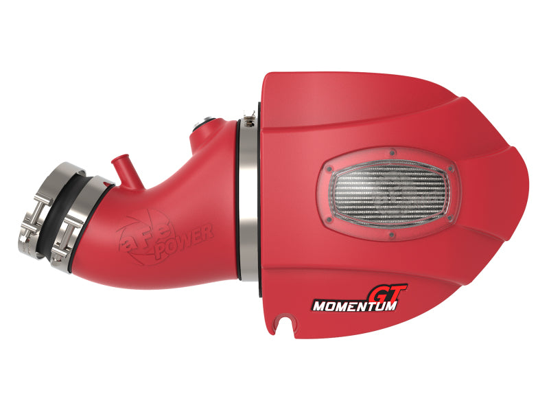 aFe POWER Momentum GT Limited Edition Cold Air Intake for Dodge Challenger & Charger 2011-2015, Red with Pro DRY S Filter