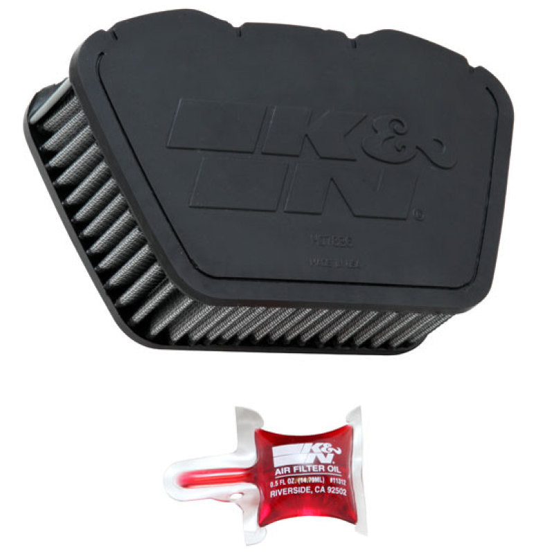 K&N Engineering Part YA-1307 High-Flow Air Filter for Yamaha V Star 950 & 1300 Models