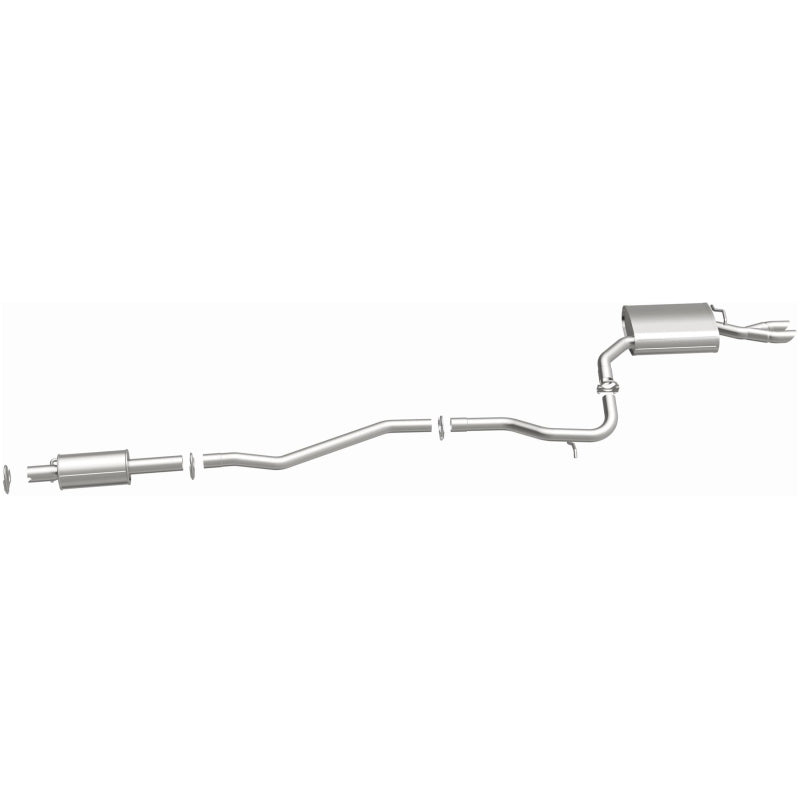 MagnaFlow BRE Exhaust Kit 06-10 Ford Fusion, Lincoln MKZ & Mercury Milan 2.3L - Direct-Fit Replacement System Part #106-0191