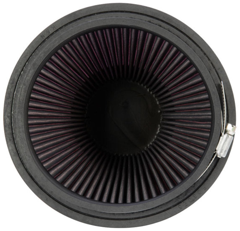 K&N Engineering RC-5046 Universal Chrome Air Filter - 6 Inch Flange, 7.5 Inch Base, 4.5 Inch Top, 9 Inch Height