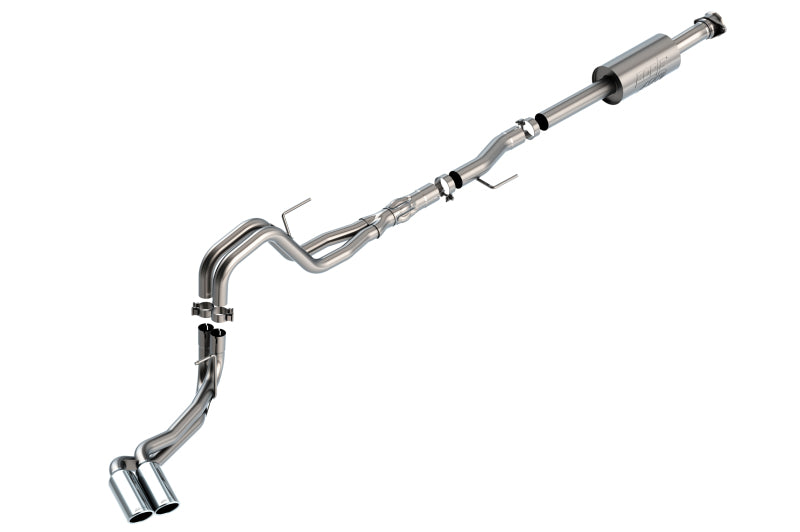 Borla F-150 2021-2025 5.0L ATAK Cat-Back Exhaust System with Dual Side Exit and Chrome Tips