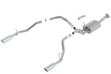 Borla Atak SS Cat-Back Exhaust System for 2019-2026 Ram 1500 5.7L V8 with Through Bumper Exit
