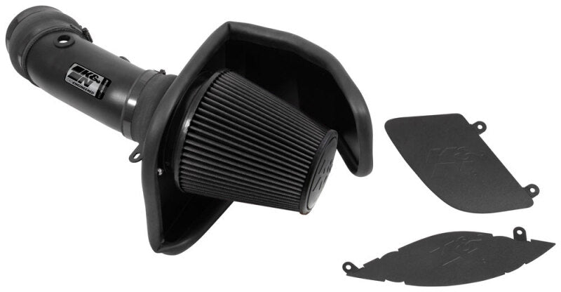 K&N Engineering 17-23 Dodge Charger and Challenger Hellcat SC 6.2L V8 DryFlow Performance Air Intake System
