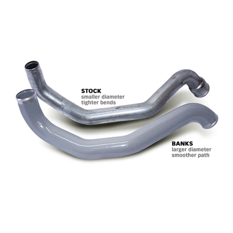 Banks Power 04.5-09 Chevy 6.6L Boost Tube Upgrade Kit with Red Powder Coat