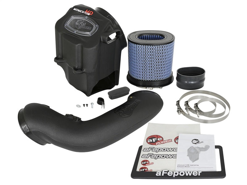 aFe Momentum HD Pro 10R Cold Air Intake System for 2017 Ford F-250 and F-350 Diesel Trucks V8 6.7L