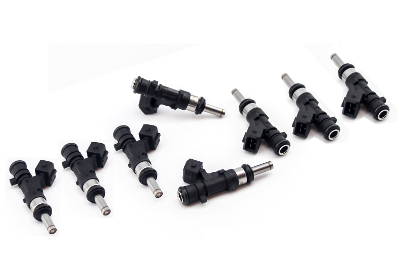 DeatschWerks 17MX-03-1100-8 High-Flow 1100cc Top Feed Fuel Injectors for Dodge Hellcat (Set of 8)