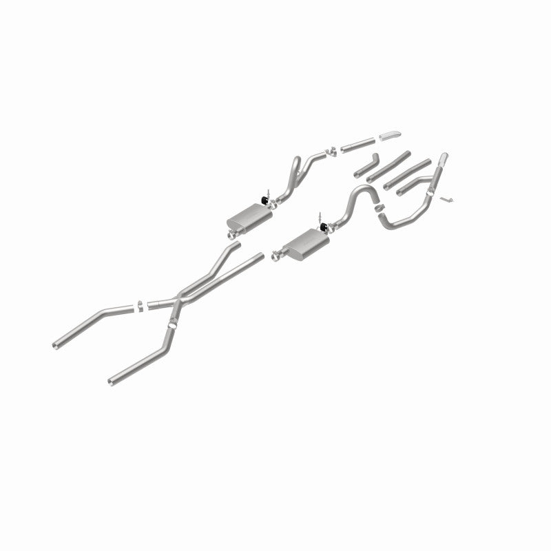 MagnaFlow Street Series Crossmember-Back Performance Exhaust System for Pontiac GTO and GM A-Body Chevelle - Part 15894