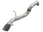 aFe MACH Force-Xp Axle-Back Exhaust System with Black Tip for 2018-2019 Jeep Wrangler L4-2.0T / V6-3.6L