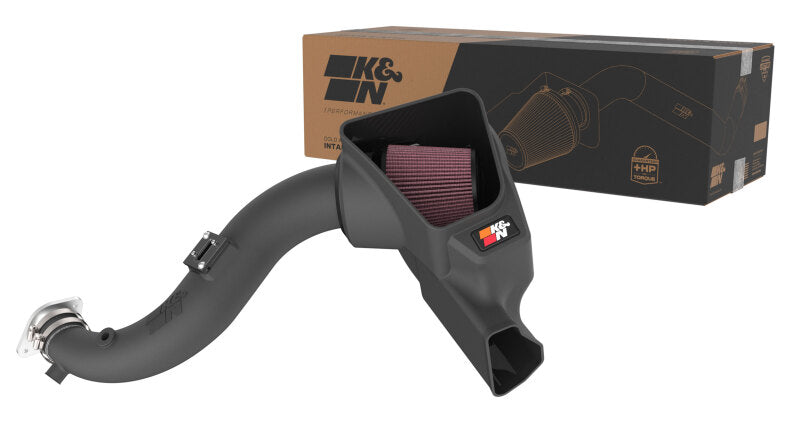 K&N Engineering Cold Air Intake System for Ford Mustang EcoBoost L4-2.3L Turbo (Part #63-2627)