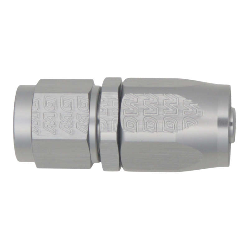 DeatschWerks 6AN Female Swivel Straight Hose End CPE - Anodized DW Titanium