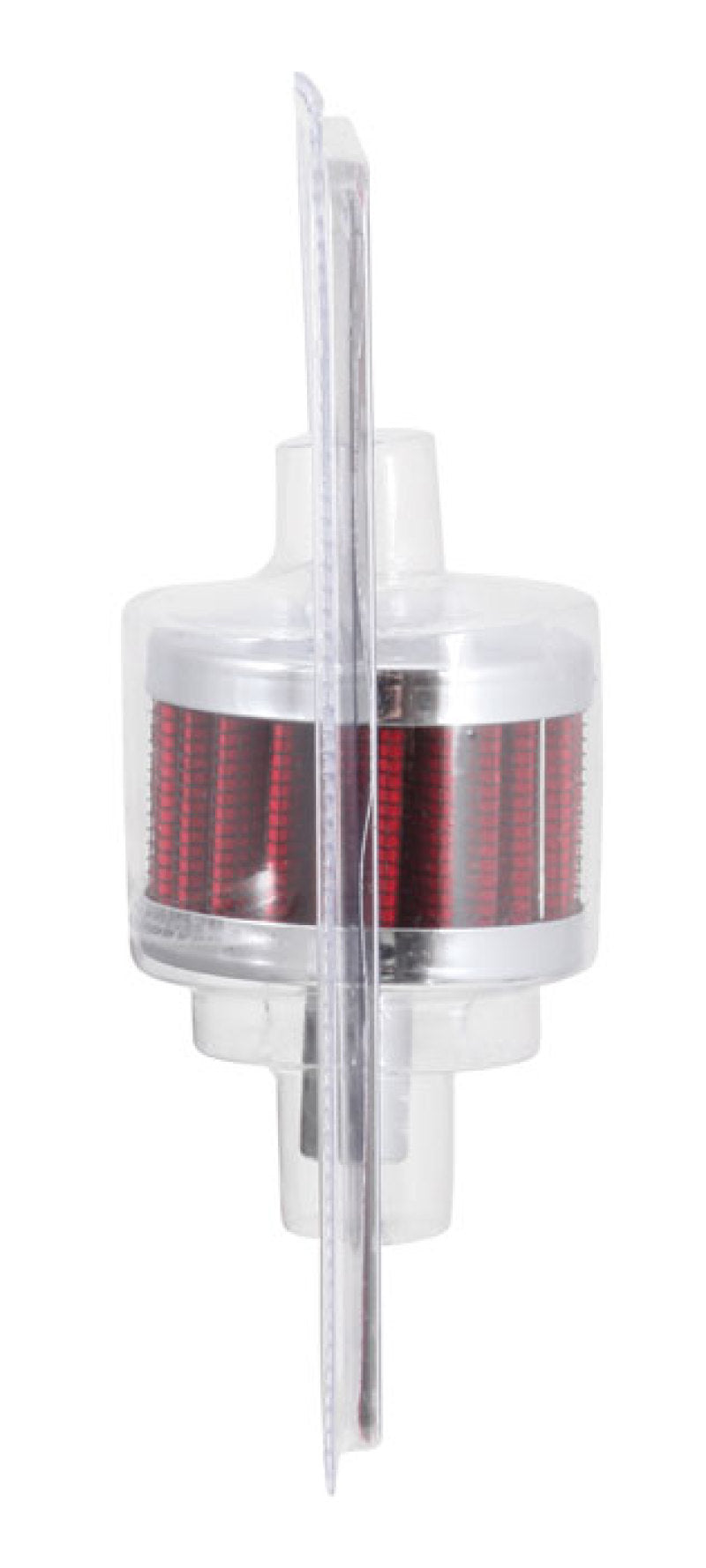K&N Engineering 62-1015 Chrome Crankcase Vent Filter with Steel Base and Top, 1/2 Inch Diameter Tube
