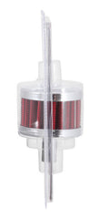 K&N Engineering 62-1015 Chrome Crankcase Vent Filter with Steel Base and Top, 1/2 Inch Diameter Tube