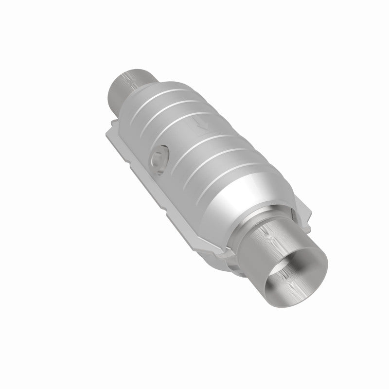 MagnaFlow OEM Grade Universal Catalytic Converter Part Number 51355 - 2.25 Inch Inlet/Outlet, 11 Inch Body