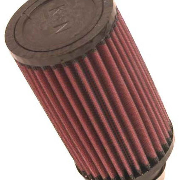 K&N Universal Rubber Round Air Filter with 20-Degree Flange Angle, 2.25-inch Flange ID, 3.5-inch OD, 6-inch Height