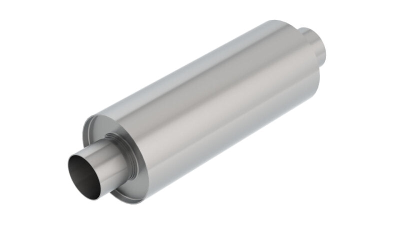 Borla XR-1 Multi-Core 3-Inch Center Inlet/Outlet Racing Muffler for High-Performance Vehicles