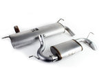 aFe MACH Force XP 2.5-inch Stainless Steel Axle-Back Exhaust System for Jeep Wrangler (2011-2013) V6-3.6L/3.8L
