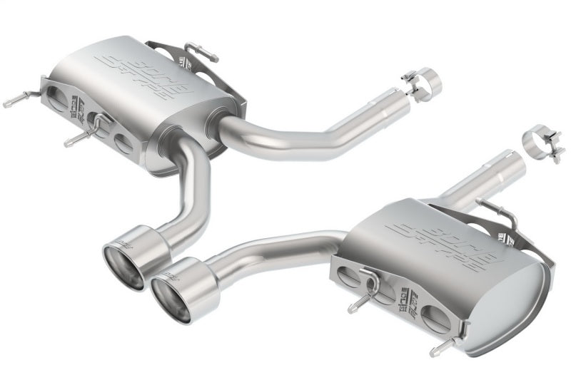 Borla S-Type Axle-Back Exhaust System for 2001-2015 Cadillac CTS-V Coupe 6.2L V8