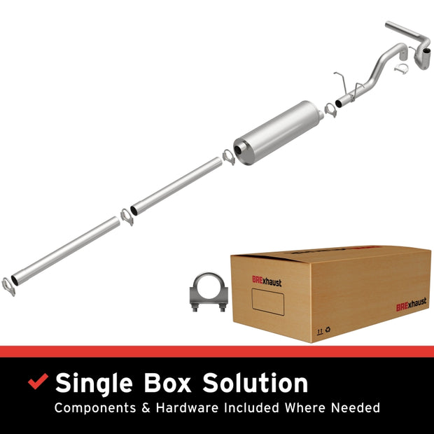 MagnaFlow BRE Exhaust Kit 87-95 Ford F-150 – Direct-Fit Replacement with Mandrel-Bent Pipes and Durable Aluminum Steel Construction