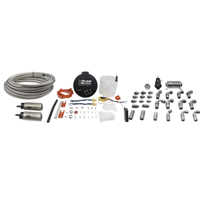 DeatschWerks 9-401-614-7060 X2 Series Fuel Pump Module with Dual DW400 Pumps for Dodge Challenger and Charger (2006-2019)