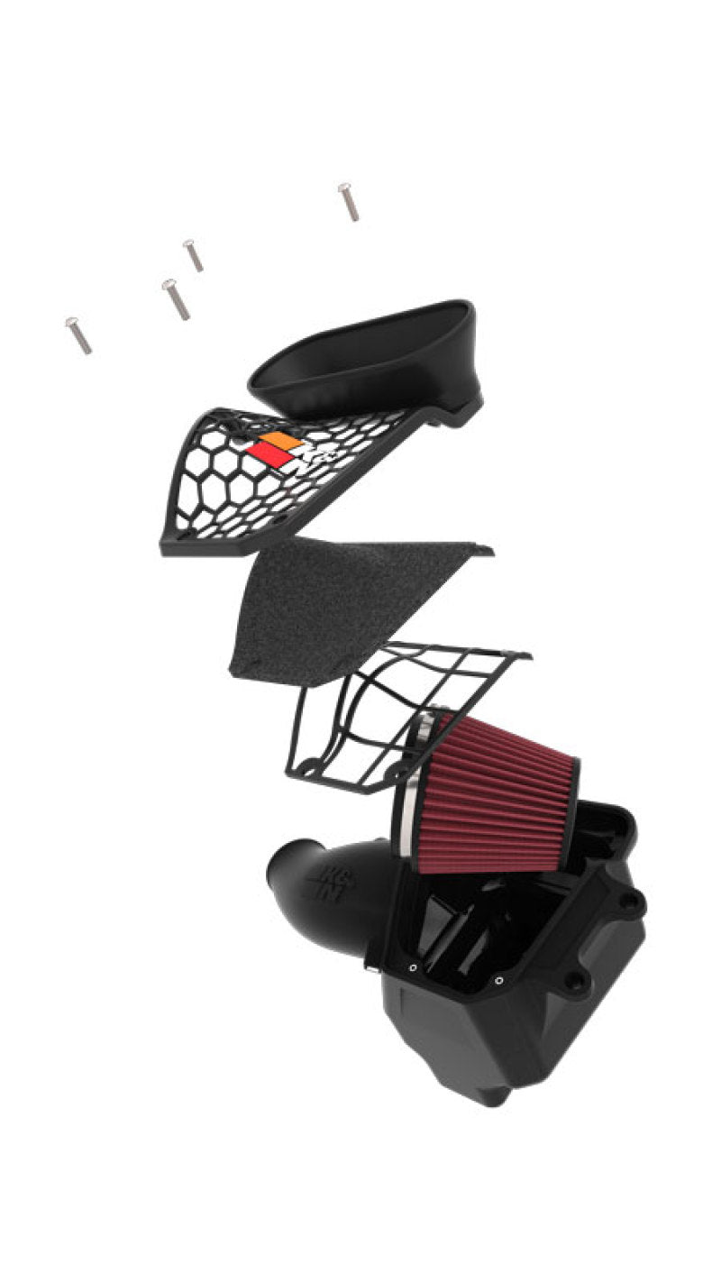 K&N Engineering 63-1588 AirCharger Performance Intake for Jeep Wrangler JL V8-6.4L