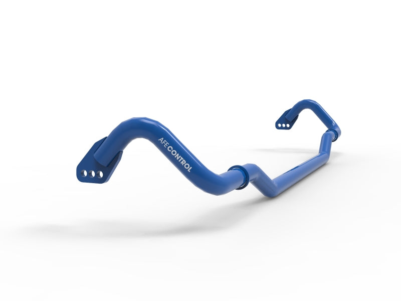aFe Control 440-401008RL Rear Sway Bar for Chevrolet Corvette C8 2020-2026, 3-Way Adjustable, Blue Finish
