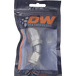 DeatschWerks 8AN Female Swivel 45-Degree Hose End PTFE with Olive Insert – Titanium Anodized Fuel Fitting