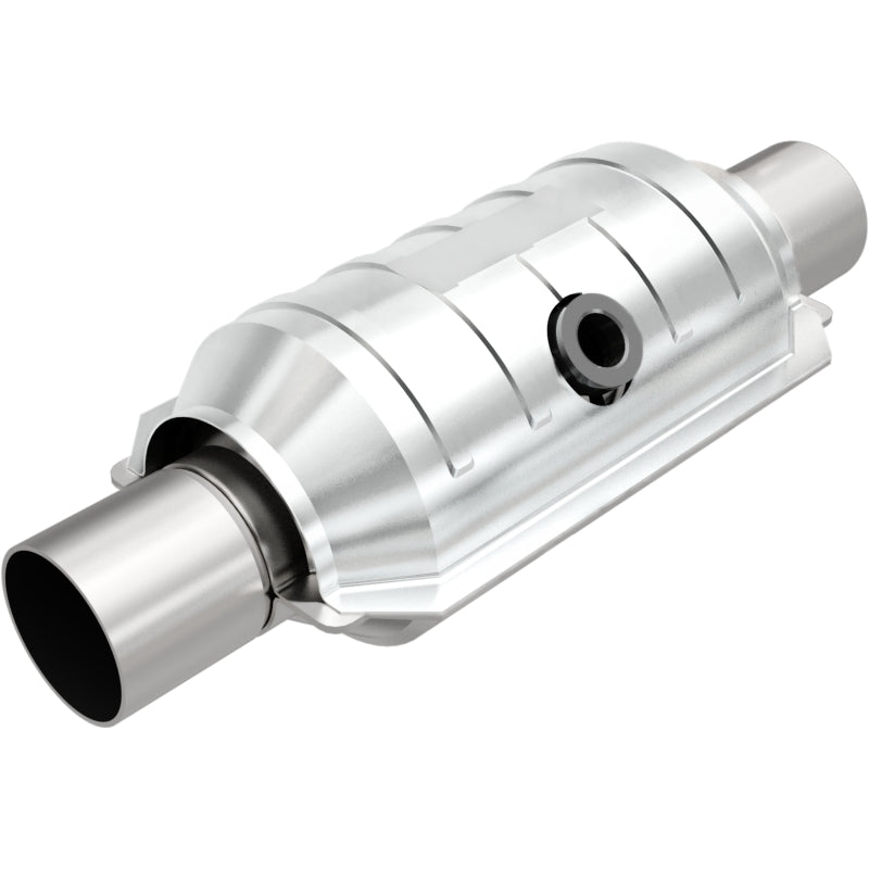 MagnaFlow OEM Grade Universal Catalytic Converter Part 54055 - 2.25-inch, EPA Compliant