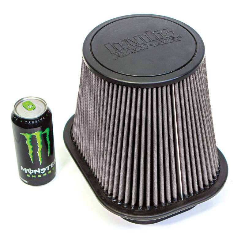 Banks Power 41829-D Dry Ram-Air Replacement Filter for Ford F-250/F-350 2017-2019 and Chevy/GMC 2500/3500 2020-2024 with 6.7L/6.6L Engines