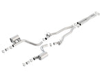 Borla ATAK Cat-Back Exhaust System for 2015-2023 Dodge Charger SRT Hellcat 6.2L V8 with Active Valves