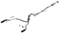 Borla F-150 2021-2025 2.7L/3.5L Cat-Back Exhaust System with Black Chrome Tips - Part #140864BC