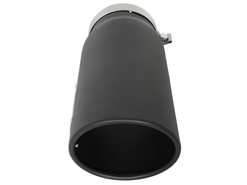 aFe Power MACH Force-Xp 5-inch Inlet x 6-inch Outlet Black Exhaust Tip - 15-inch Length