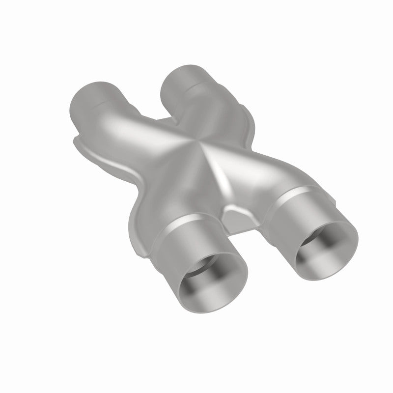 MagnaFlow Performance Exhaust X-Pipe 10790 - 2.25 Inch Stainless Steel for Custom Exhaust Systems