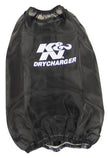 K&N Engineering RC-3690DK Black Drycharger Air Filter Wrap for Round Tapered Filters