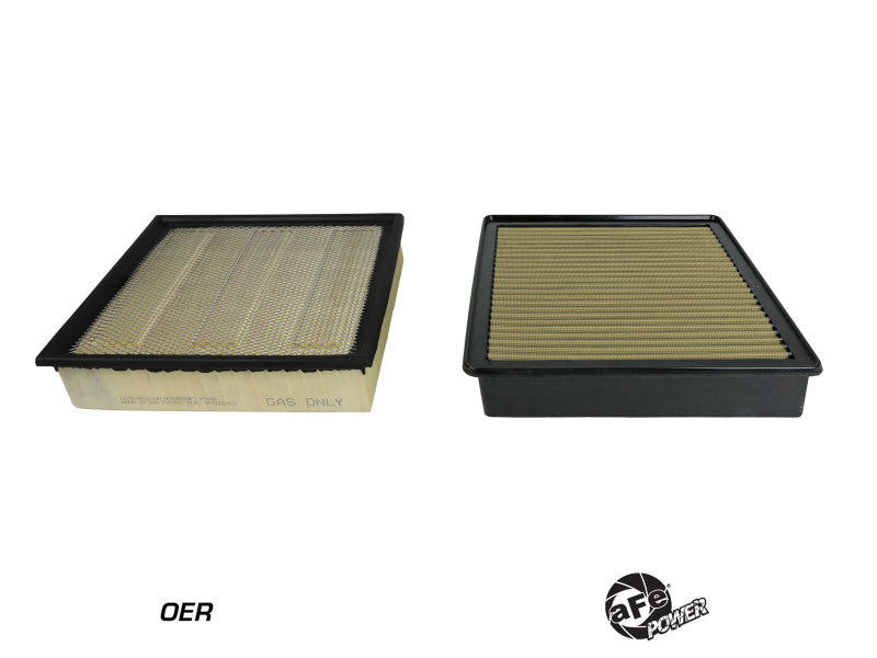 aFe Magnum FLOW Pro GUARD 7 OE Replacement Air Filter for 2020-2021 Ford F-250 and F-350 Diesel Trucks with 6.7L V8
