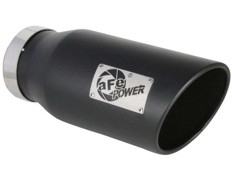 aFe ATLAS 5-Inch DPF-Back Aluminum Steel Exhaust System with Black Tip for 2019-2020 Ram 2500 Diesel Trucks L6-6.7L