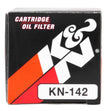 K&N Engineering Part KN-142 Powersports Cartridge Oil Filter for Yamaha 1987-1990 YFM350 Models