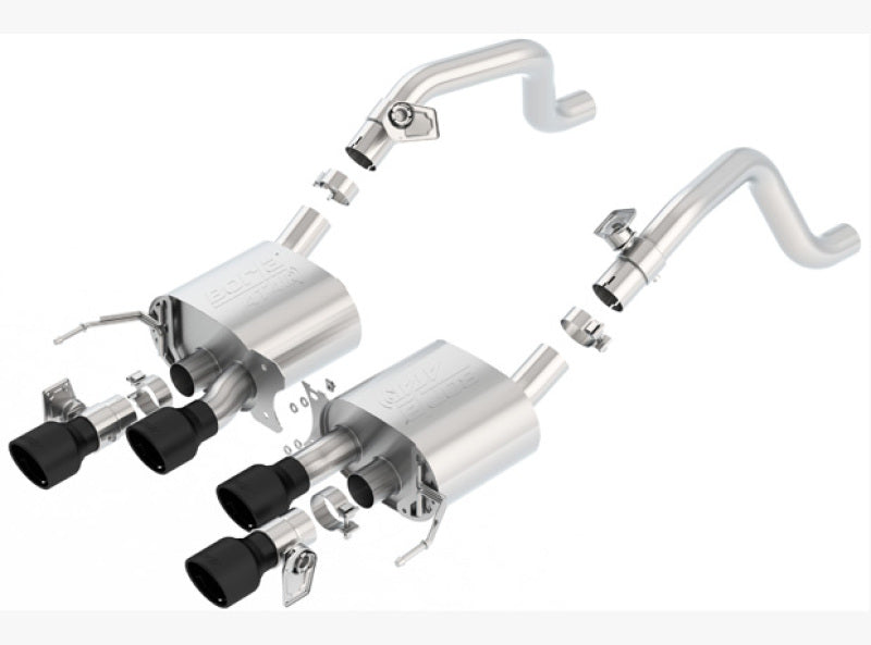 Borla 14-18 C7 Corvette Stingray ATAK Axle-Back Exhaust System with Dual 2.75-inch Outlets and 4.25-inch Tips