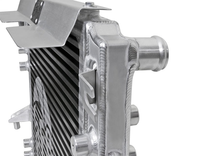 aFe BladeRunner GT Series Bar and Plate Radiator with Black Hoses for 2012-2018 Jeep Wrangler (JK) V6 3.6L