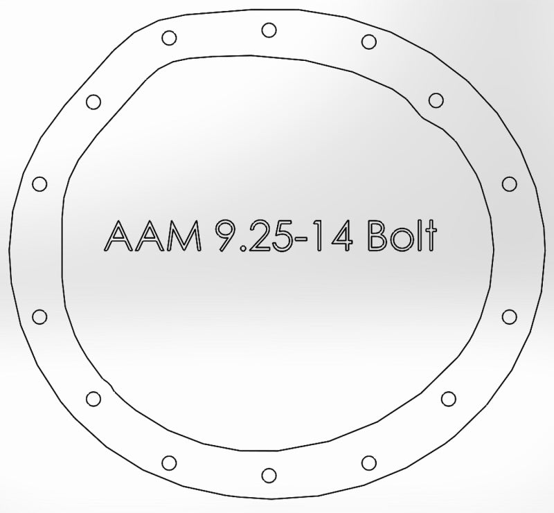 aFe Street Series Front Differential Cover for Dodge Diesel Trucks 03-12 L6-5.9/6.7L - Part #46-70040