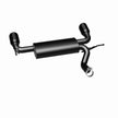 MagnaFlow 07-17 Jeep Wrangler JK 3.8/3.6L Dual Split Rear Exit Black Axle-Back Exhaust System