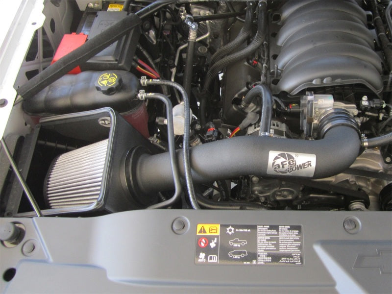 aFe MagnumFORCE Stage-2 Pro Dry S Cold Air Intake System for GM Silverado/Sierra 1500 (2014-2017) with V8 5.3L/6.2L