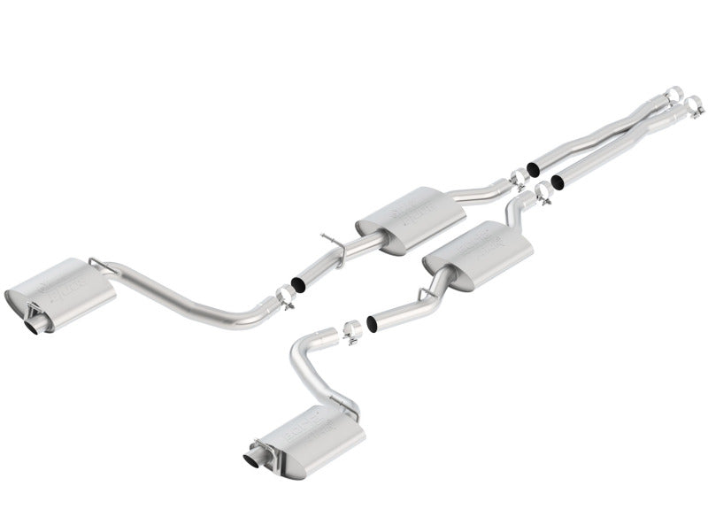 Borla ATAK Cat-Back Exhaust System for 2015-2022 Chrysler 300 and Dodge Charger R/T 5.7L V8