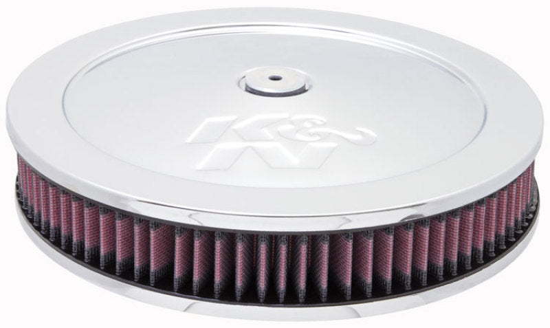 K&N Engineering Custom Air Cleaner Assembly with 5 1/8 Inch Flange and 11 Inch Outer Diameter