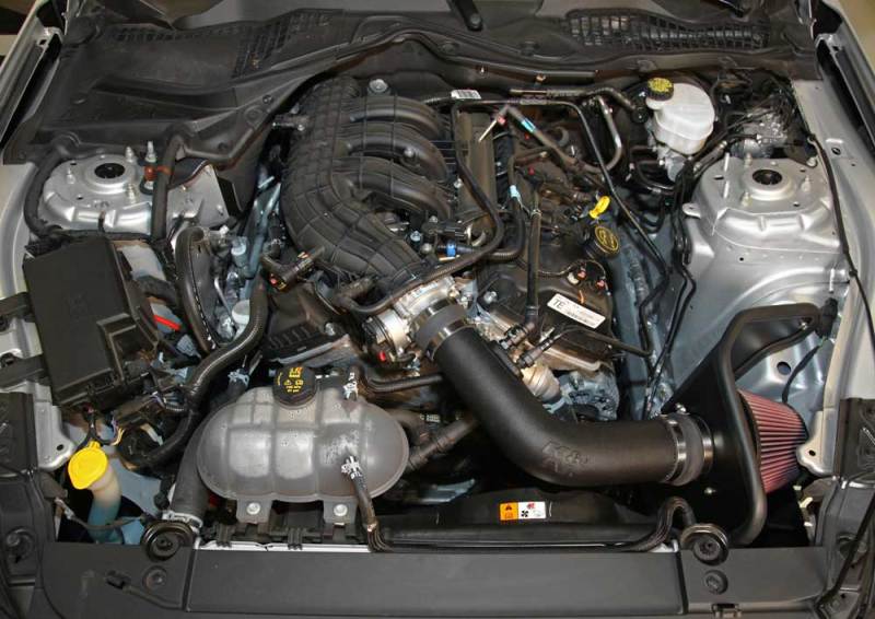 K&N Engineering 57-2594 Cold Air Intake Kit for 2015-2017 Ford Mustang 3.7L V6 F/I