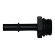DeatschWerks 10AN ORB Male to 3/8 Inch Male EFI Quick Connect Adapter - Anodized Matte Black