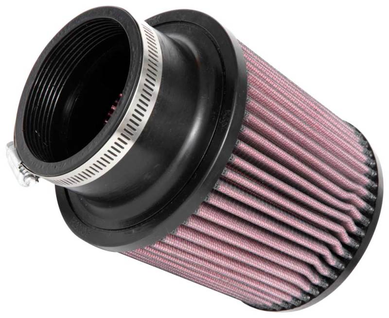 K&N Engineering Universal Clamp-On Air Filter 3 Inch Flange / 5 Inch Base / 4-1/2 Inch Top / 5 Inch Height