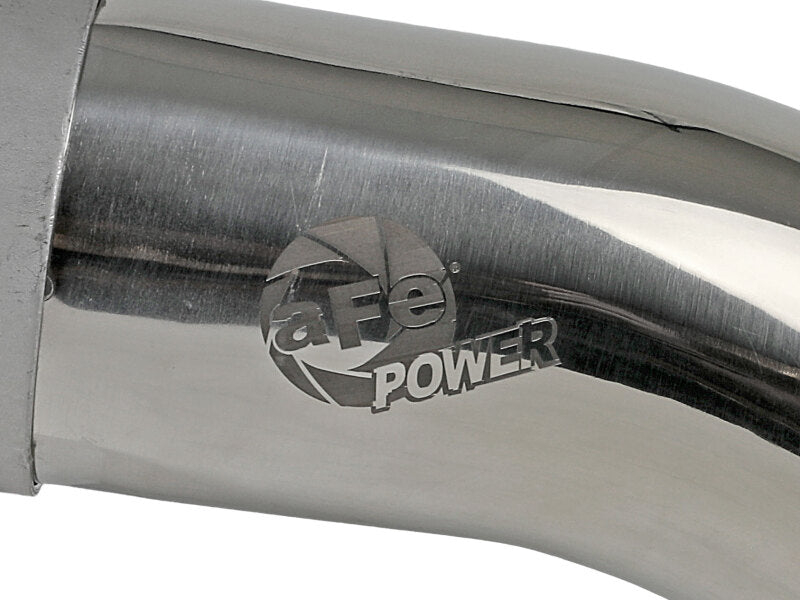 aFe MACH Force-Xp 304 Stainless Steel Clamp-On 2.5-Inch Exhaust Tip - Polished Finish
