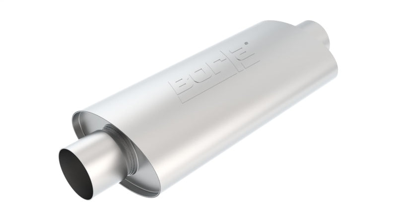 Borla XR-1 Racing Sportsman 3-Inch Oval Inlet/Outlet Muffler - High-Performance Automotive Exhaust System