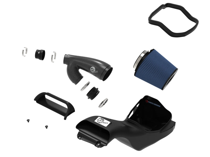 aFe 17-20 Ford F-150/Raptor Track Series Carbon Fiber Cold Air Intake System with Pro 5R Filters